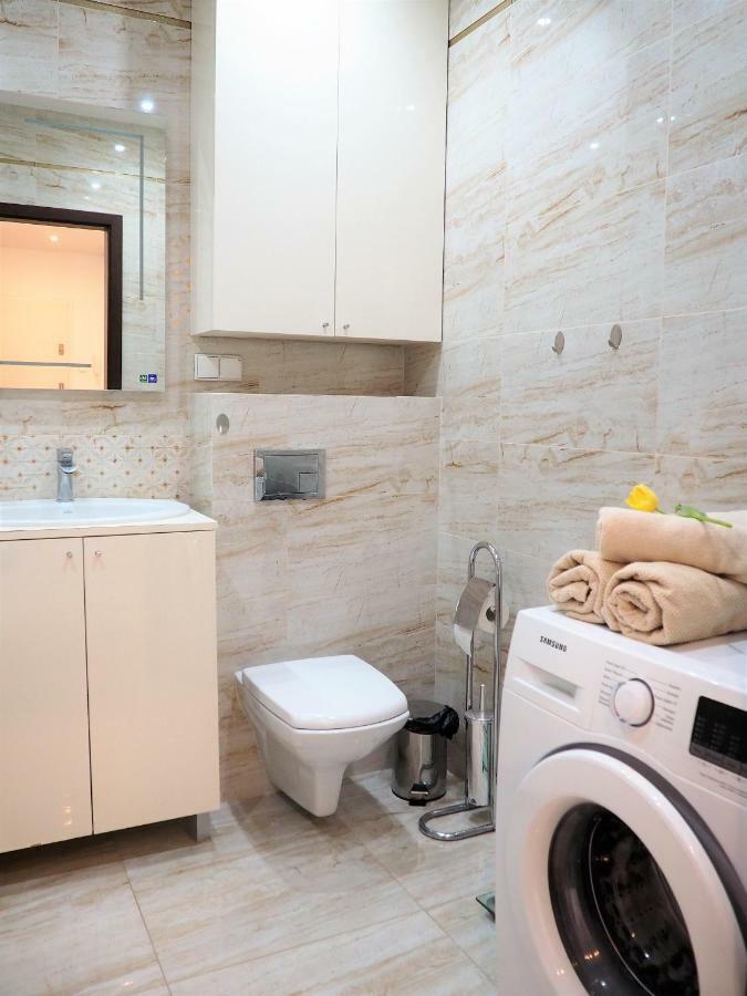 Apartament 3 Pokoje, Parking, Balkon - Gdansk Centrum Buitenkant foto